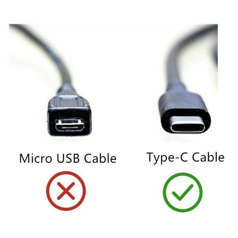 3 Pack 3 6 10FT Braided USB C Type-C Fast Charging Data SYNC Charger Cable Cord