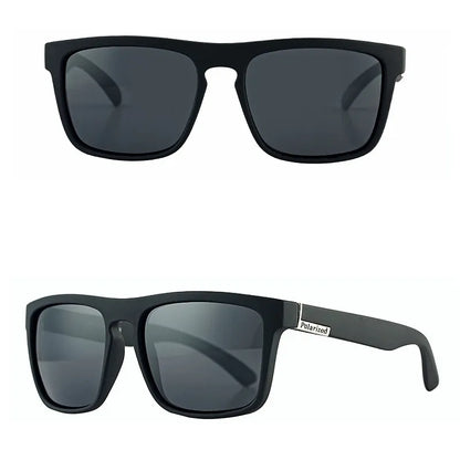 Gafas de sol polarizadas clásicas cuadradas de moda para hombres y mujeres Retro para conducir, para pescar, gafas de sol de diseñador de marca de lujo, gafas UV400