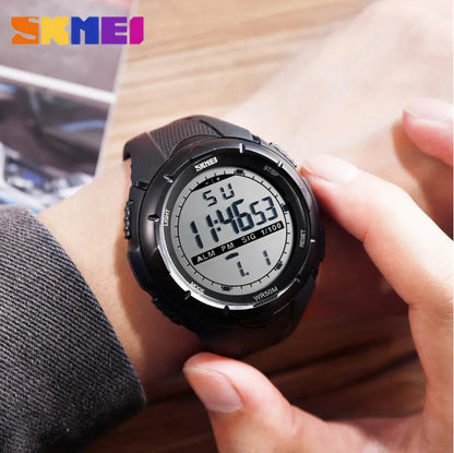 SKMEI Fashion Simple Sport watch Men Military Watches Alarm Clock Shock Resistant Waterproof Digital Watch reloj hombre 1025